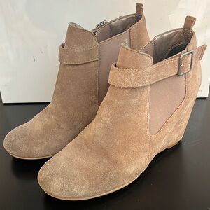 Tesori Suede Ankle Boots